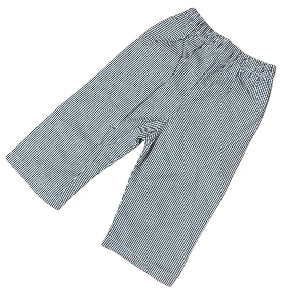 Eliza James Golf Appliqué Set 18M – Personalized “Jake” Shirt + Gingham Pants - Picture 7 of 9